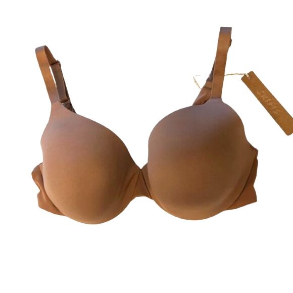 SKIMS NWT Full Coverage Lightly Lined Bra in Color Sienna Size 34C - Picture 2 of 7